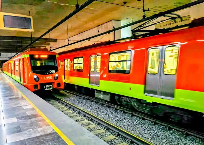 Roja Moderna Hasta 3 Huespedes Centrica, Comoda Y Con Excelente Conectividad Holiday home Mexico City